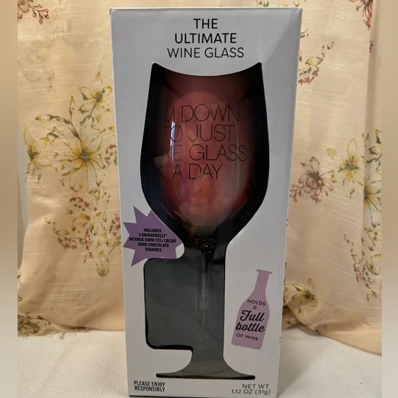 Bay Island | Dining | The Ultimate Wine Glass Newopen Box Hold A Full Bottle  Of Wine | Poshmark